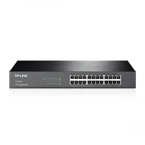 Switch TP-LINK 24P Gigabit 1U 19" RACK MOUNT Switch TP-LINK 24P Gigabit 1U 19" RACK MOUNT