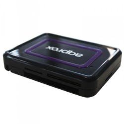 Lector de Tarjetas Aqprox! APPCRDNIB DNI Negro