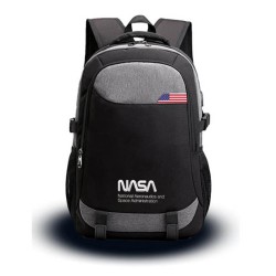 Mochila NASA BAG02 Travel Black 15.6" Negro Mochila NASA BAG02 Travel Black 15.6" Negro