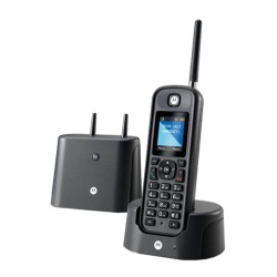 Teléfono Fijo Motorola O201 DECT Negro Teléfono Fijo Motorola O201 DECT Negro