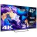 Smart Tech 43QG02V 43" LED UHD 4K 60Hz HDMI 2.0 Smart Tech 43QG02V 43" LED UHD 4K 60Hz HDMI 2.0