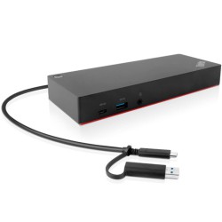 Lenovo ThinkPad Hybrid USB-C/USB-A Negro