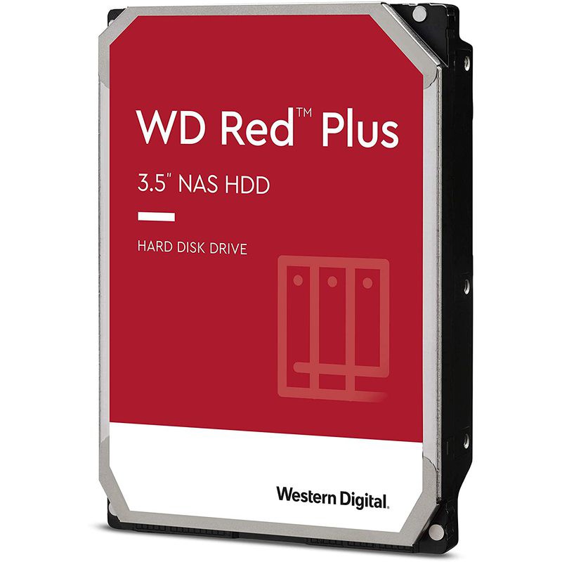 Western Digital Red Plus NAS 10TB 3.5" SATA3 256MB