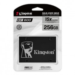 Kingston KC600 256GB 2.5" SATA3 NAND TLC 3D
