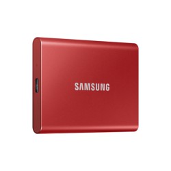 Samsung Portable SSD T7 500GB PCIe NVMe USB 3.2 Rojo