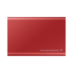 Samsung Portable SSD T7 500GB PCIe NVMe USB 3.2 Rojo