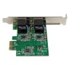 Startech Adaptador PCI-E 2 Puertos Gigabit