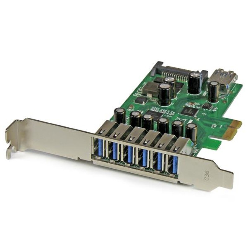 Startech Adaptador PCI Express 7 Puertos USB 3.0