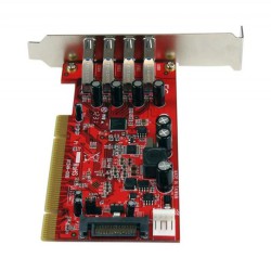 Startech PCI USB 3.0 4 Puertos LP4 SATA