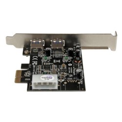 Startech Adaptador PCI Express 2 Puertos USB 3.0 Molex SATA