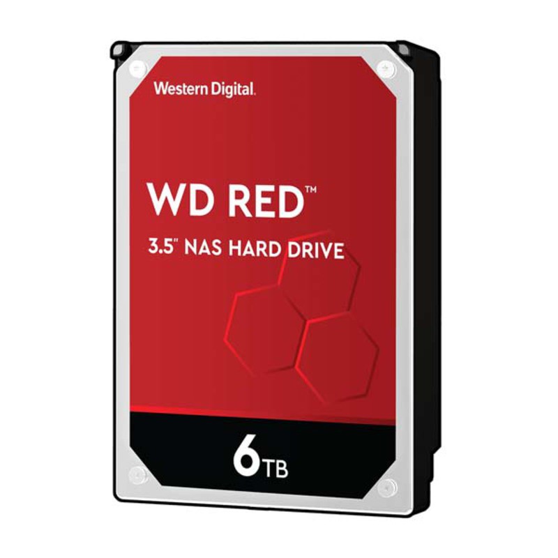 Western Digital Red NAS 6TB 256MB 3.5" SATA3 Recertified